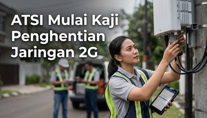ATSI Mulai Kaji Penghentian Jaringan 2G