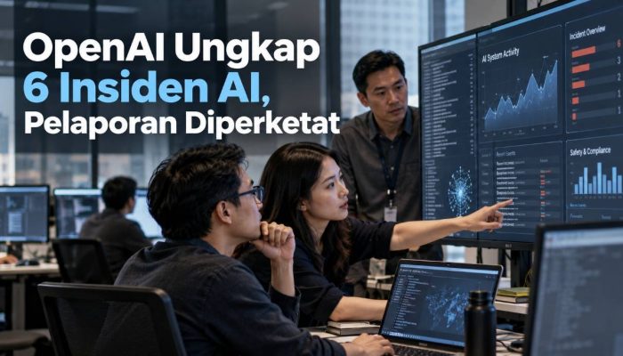 OpenAI Ungkap 6 Insiden AI, Pelaporan Diperketat