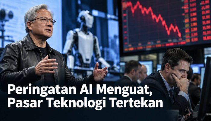 Peringatan AI Menguat, Pasar Teknologi Tertekan