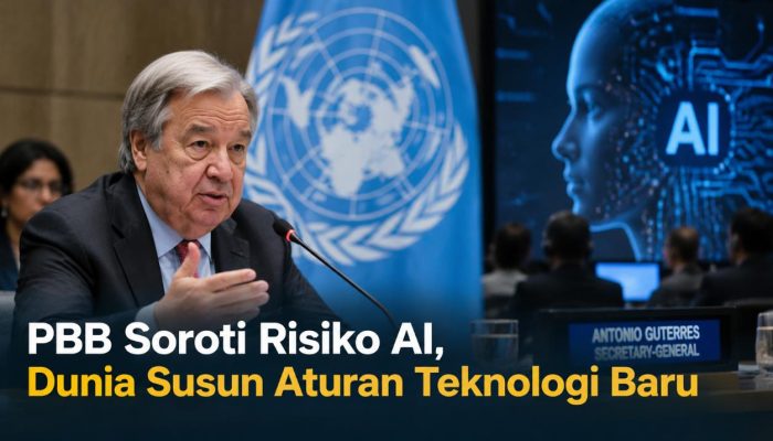 PBB Soroti Risiko AI, Dunia Susun Aturan Teknologi Baru