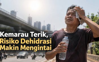 Kemarau Terik, Risiko Dehidrasi Makin Mengintai
