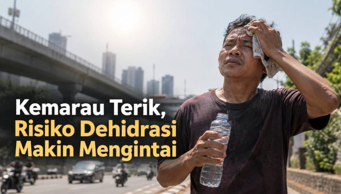 Kemarau Terik, Risiko Dehidrasi Makin Mengintai