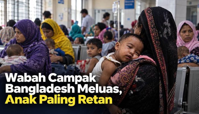 Wabah Campak Bangladesh Meluas, Anak Paling Retan