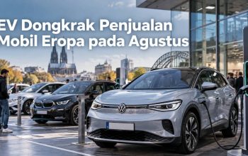 EV Dongkrak Penjualan Mobil Eropa pada Agustus