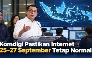 Komdigi Pastikan Internet 25–27 September Tetap Normal