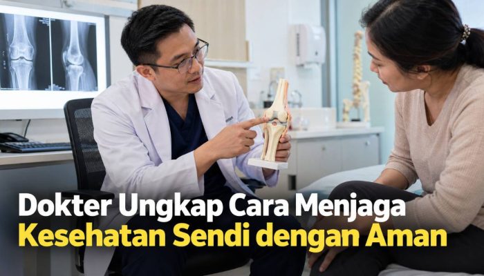 Dokter Ungkap Cara Menjaga Kesehatan Sendi dengan Aman