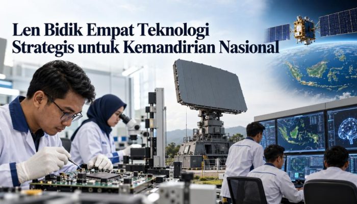 Len Bidik Empat Teknologi Strategis untuk Kemandirian Nasional