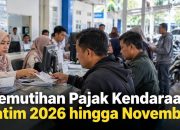 Pemutihan Pajak Kendaraan Jatim 2026 hingga November