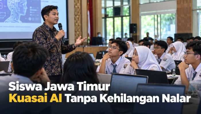 Siswa Jawa Timur Kuasai AI Tanpa Kehilangan Nalar