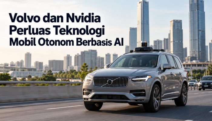 Volvo dan Nvidia Perluas Teknologi Mobil Otonom Berbasis AI