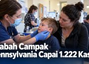 Wabah Campak Pennsylvania Capai 1.222 Kasus