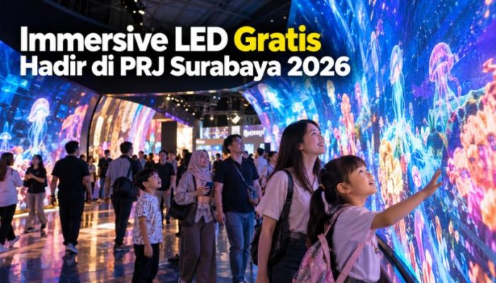 Immersive LED Gratis Hadir di PRJ Surabaya 2026
