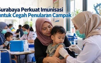 Surabaya Perkuat Imunisasi untuk Cegah Penularan Campak
